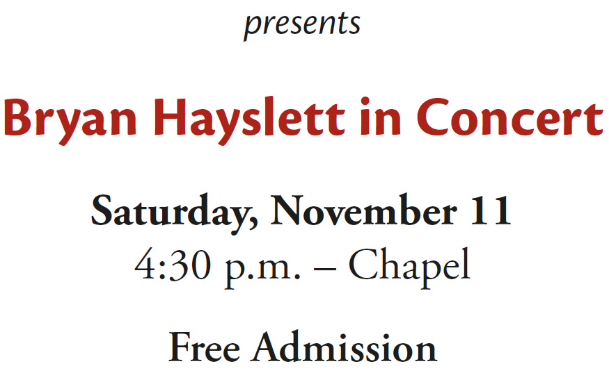 Cellist Bryan Hayslett Concert header two